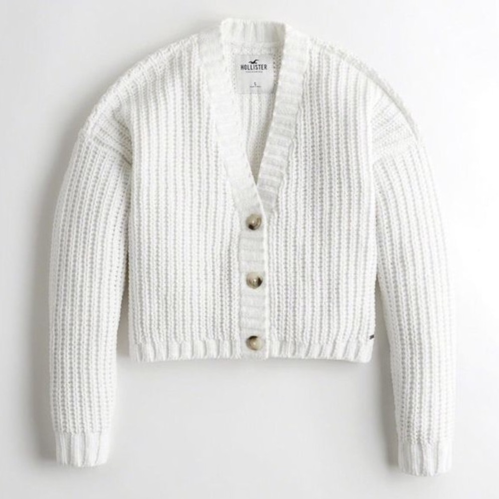 Hollister Cropped Cardigan